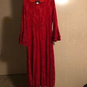 Dress like an angel red dress